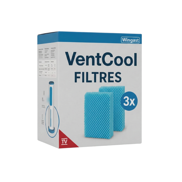 Lot de 3 filtres de remplacement VentCool